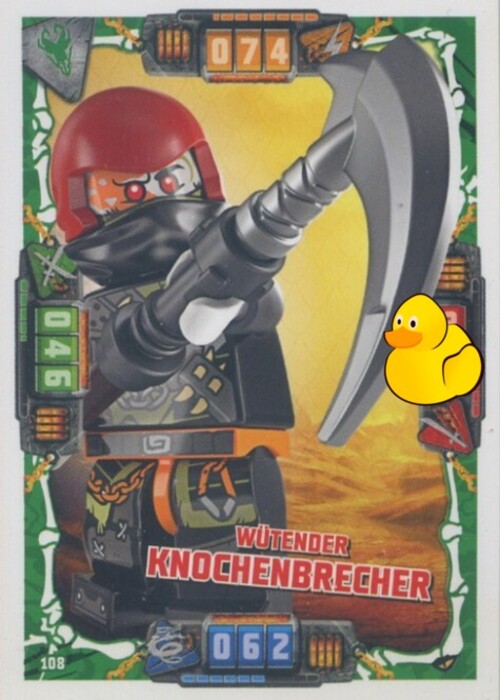 LEGO Ninjago Serie 4 | #108 Wütender Knochenbrecher 