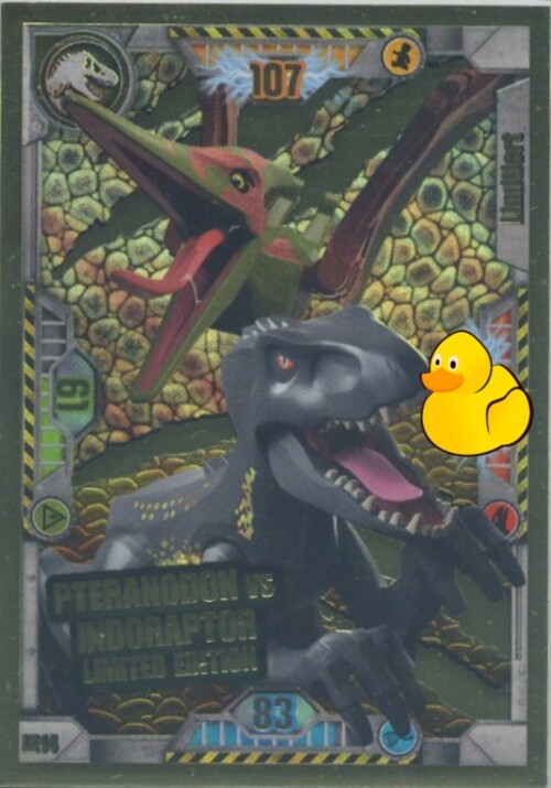 LEGO Jurassic World Serie 1 | #LE14 Pteranodon vs Indoraptor