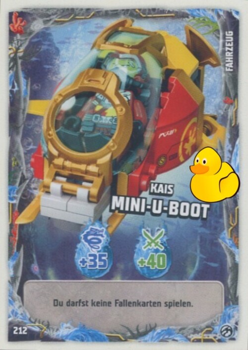 LEGO Ninjago Serie 7 | #212 Kais Mini-U-Boot