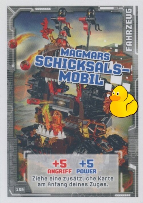 LEGO Nexo Knights Serie 1 | #159 Magmars Schicksalmobil