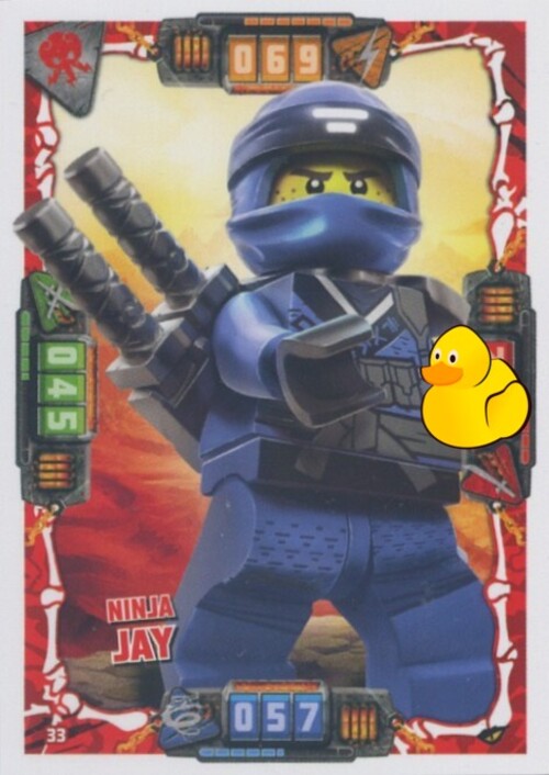 LEGO Ninjago Serie 4 | #033 Ninja Jay