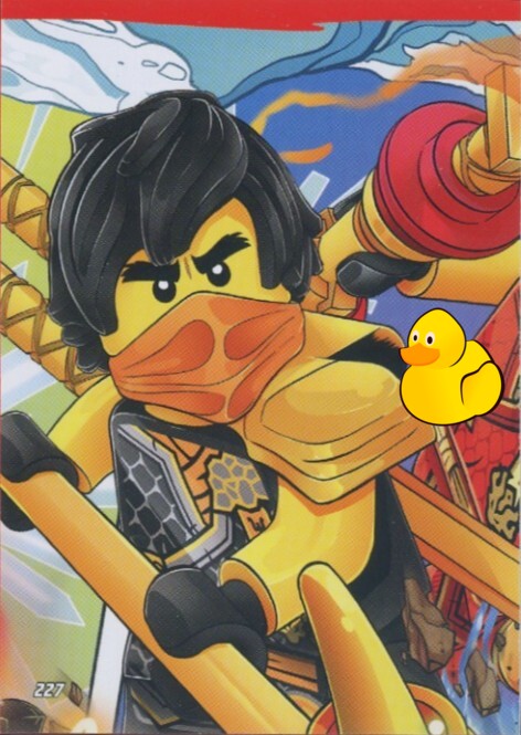 LEGO Ninjago Serie 10 | #227 Puzzle 1 – oben mitte