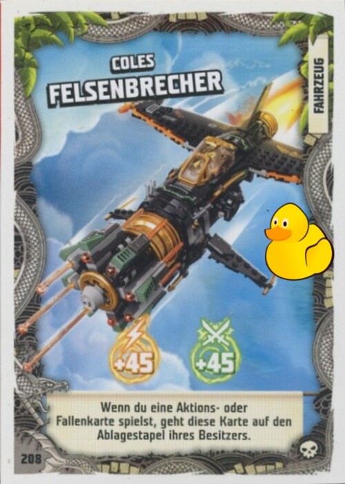 LEGO Ninjago Serie 6 | #208 Coles Felsenbrecher 