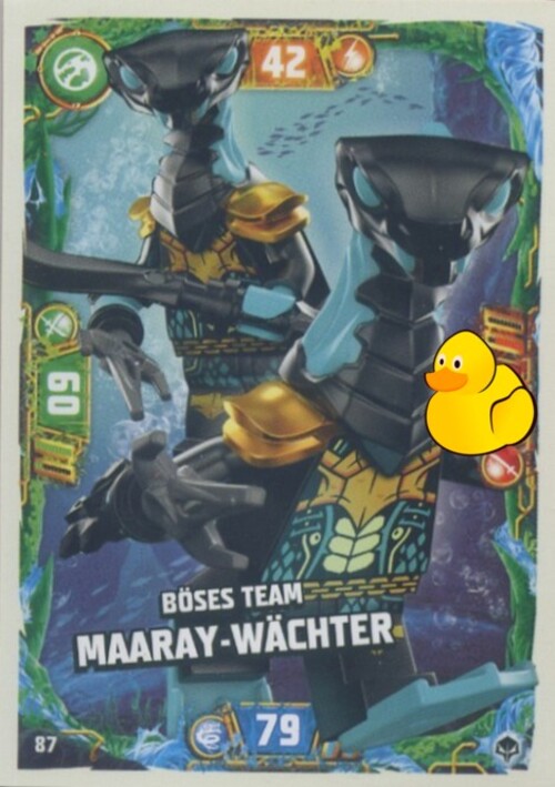 LEGO Ninjago Serie 7 Next Level | #087 Böses Team Maaray-Wächter