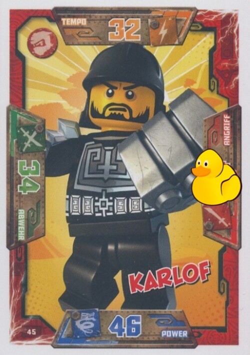 LEGO Ninjago Serie 1 | #045 Karlof