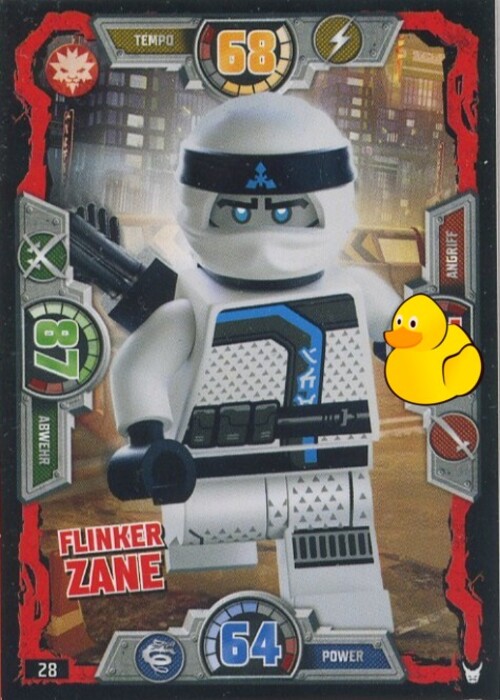 LEGO Ninjago Serie 3 | #028 Flinker Zane 