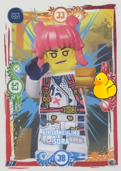 LEGO Ninjago Serie 9 | #077 Ninja Neuling Sora