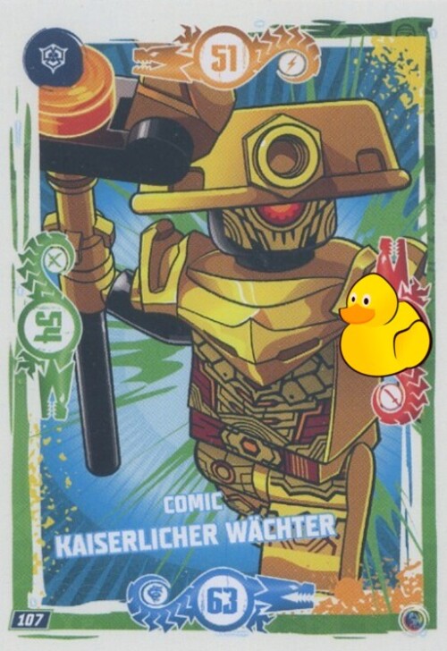 LEGO Ninjago Serie 9 | #107 Comic Kaiserlicher Wächter