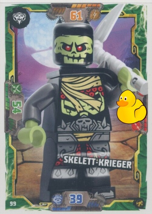 LEGO Ninjago Serie 8 Next Level | #099 Skelett-Krieger