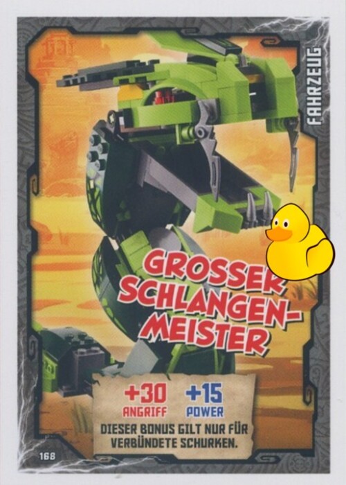 LEGO Ninjago Serie 1 | #168 Grosser Schlangenmeister 