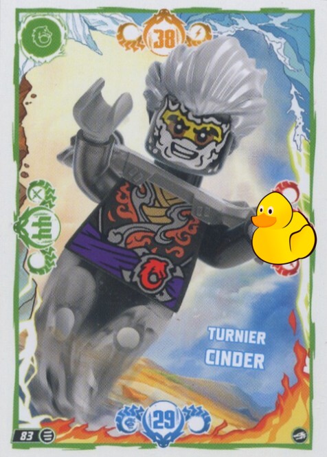 LEGO Ninjago Serie 10 | #083 Turnier Cinder