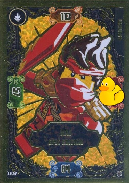 LEGO Ninjago Serie 11 | #LE019 Kai Epic Edition
