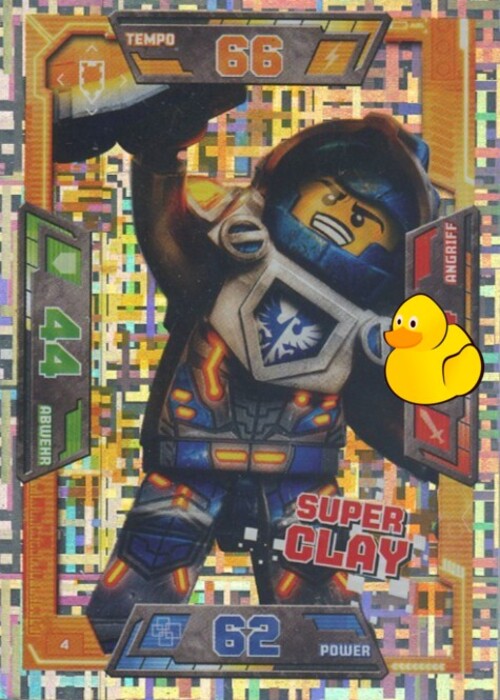 LEGO Nexo Knights Serie 1 | #004 Super Clay