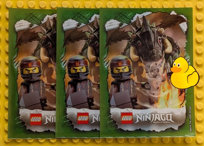 LEGO Ninjago Sleeves | "Cole & Drache" Serie 4