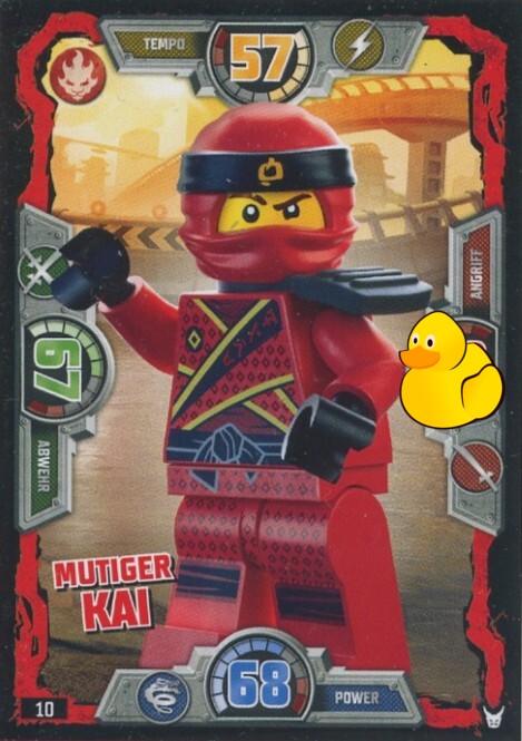 LEGO Ninjago Serie 3 | #010 Mutiger Kai 