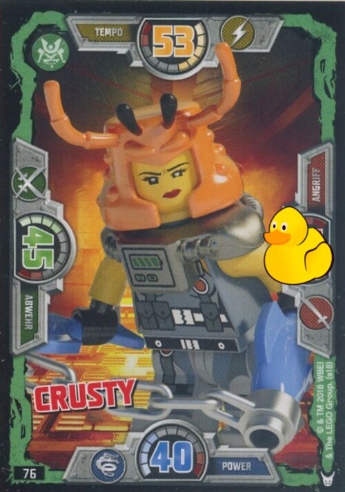 LEGO Ninjago Serie 3 | #076 Crusty 