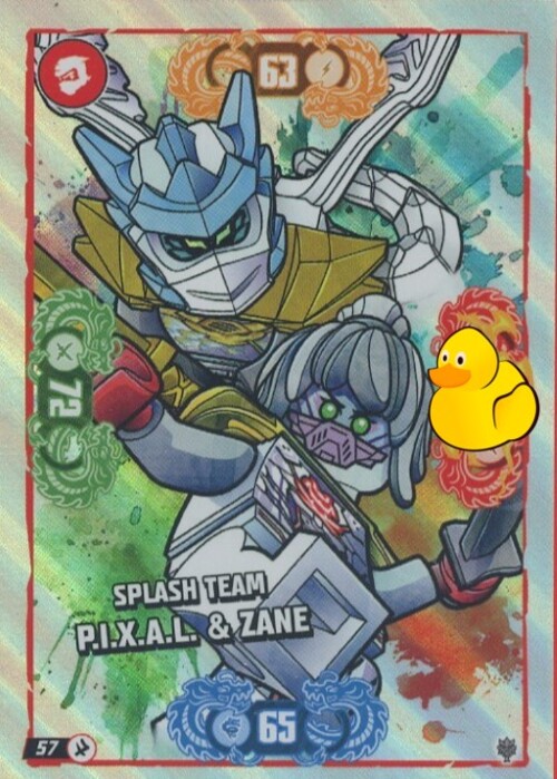 LEGO Ninjago Serie 11 | #057 Splash Team P.I.X.A.L. & Zane