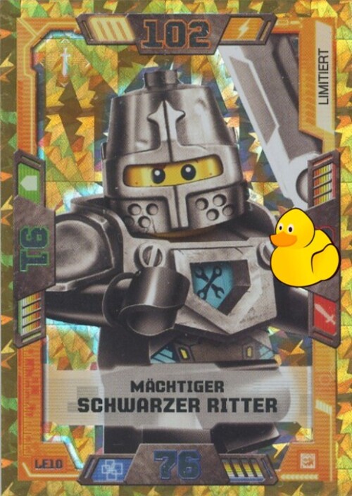 LEGO Nexo Knights Serie 2 | #LE10 Mächtiger schwarzer Ritter