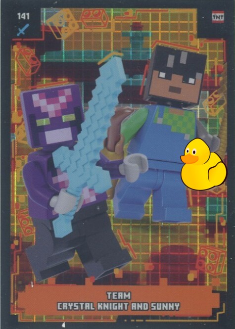 LEGO Minecraft Serie 2 | #141 Team Crystal Knight and Sunny