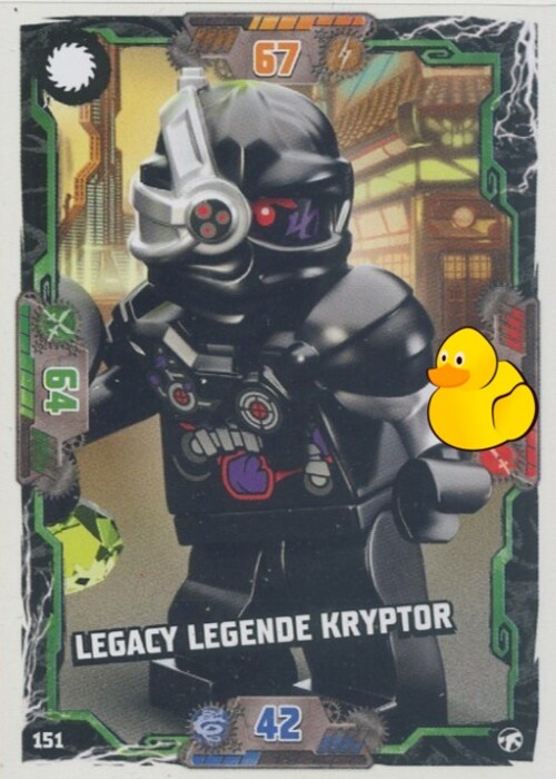 LEGO Ninjago Serie 8 Next Level | #151 Legacy Legende Kryptor
