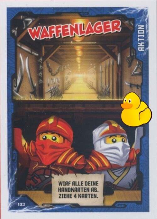 LEGO Ninjago Serie 1 | #103 Waffenkammer