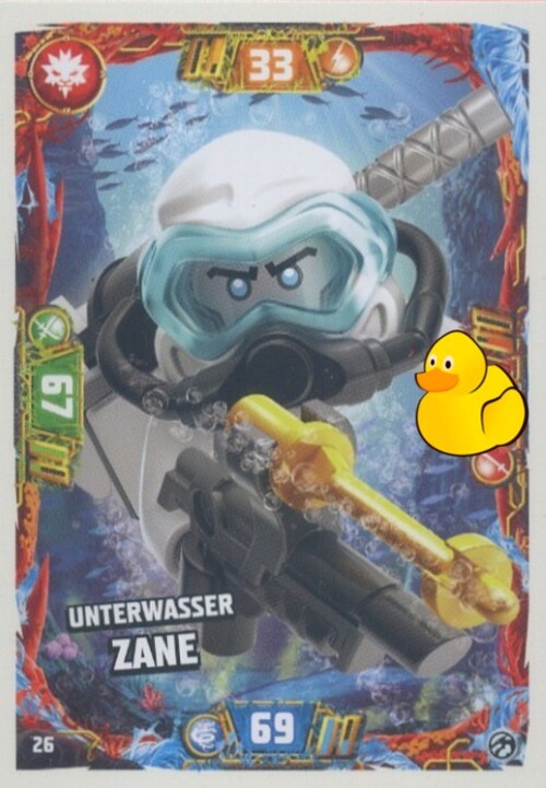LEGO Ninjago Serie 7 | #026 Unterwasser Zane