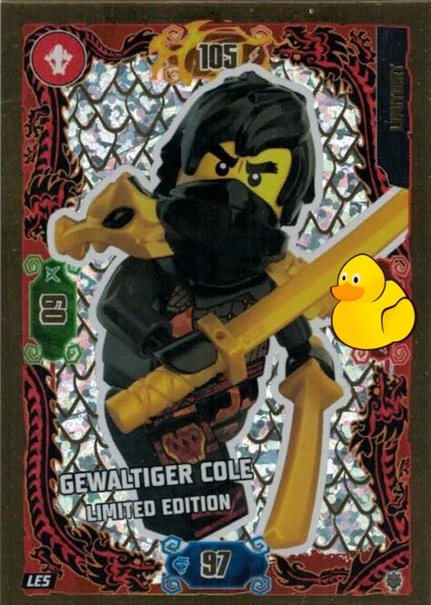LEGO Ninjago Serie 11 | #LE005 Gewaltiger Cole Limited Edition
