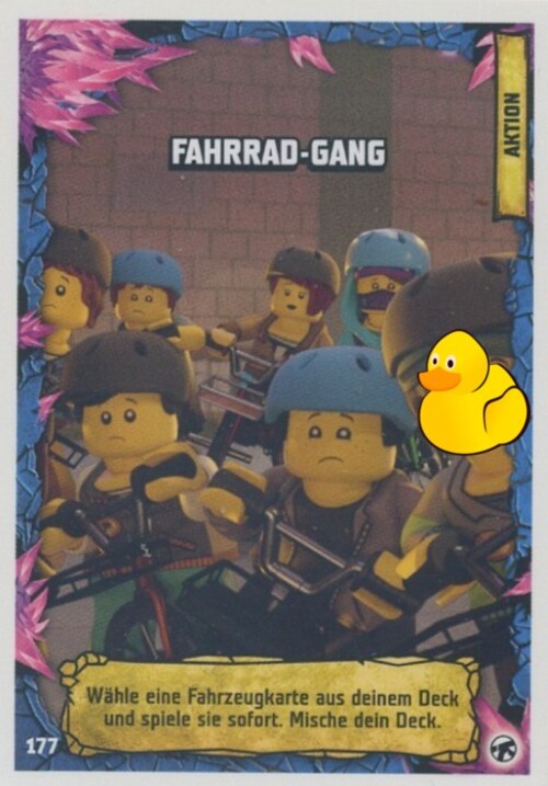 LEGO Ninjago Serie 8 Next Level | #177 Fahrrad-Gang