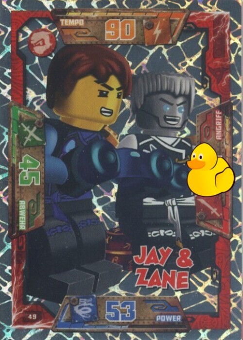 LEGO Ninjago Serie 1 | #049 Jay & Zane