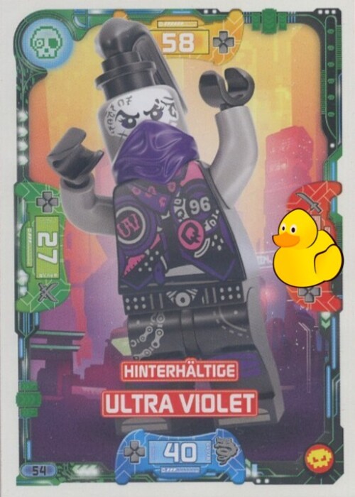 LEGO Ninjago Serie 5 Next Level | #054 Hinterhältiger Ultra Violet 