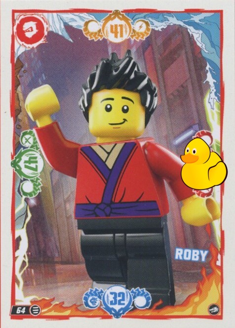LEGO Ninjago Serie 10 | #064 Roby