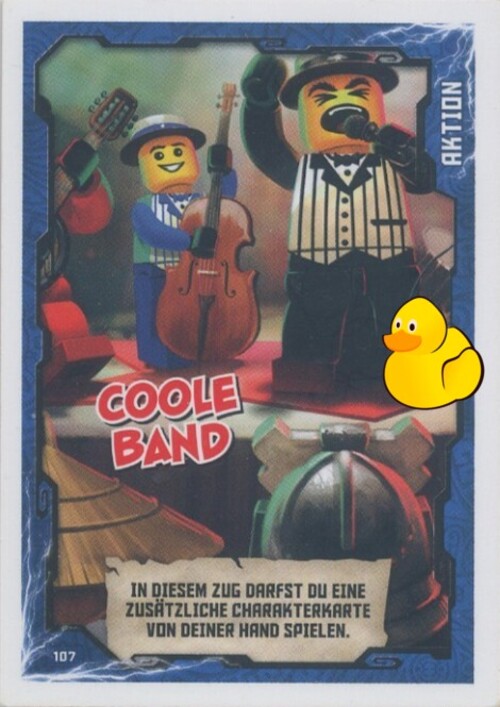 LEGO Ninjago Serie 1 | #107 Coole Band