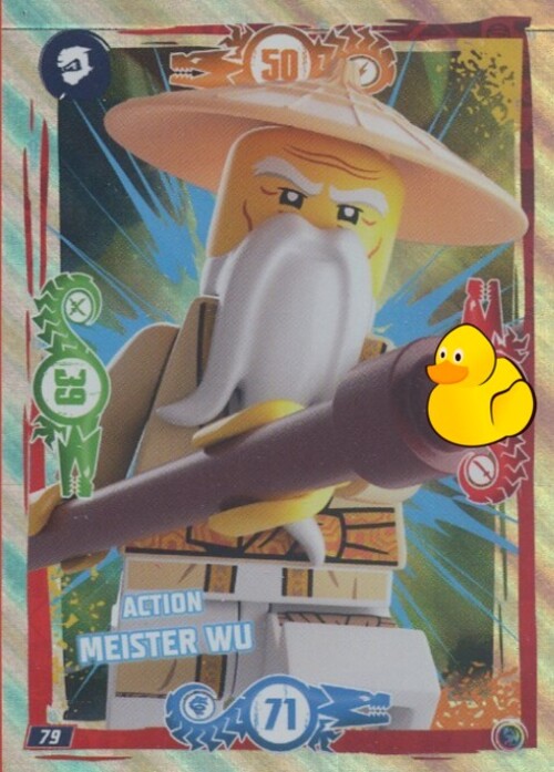 LEGO Ninjago Serie 9 | #079 Action Meister Wu