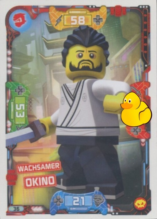 LEGO Ninjago Serie 5 Next Level | #036 Wachsamer Okino 