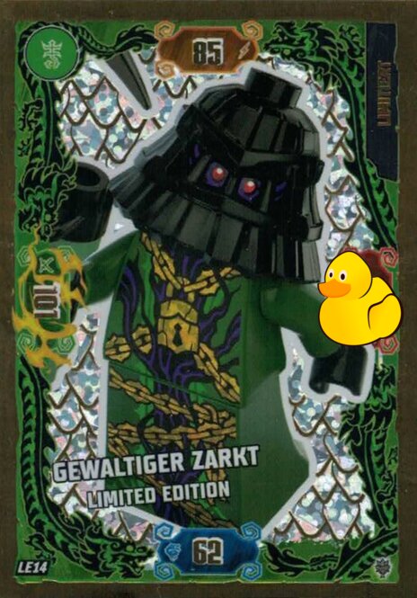 LEGO Ninjago Serie 11 | #LE014 Gewaltiger Zarkt Limited Edition