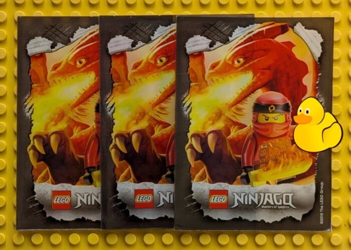 LEGO Ninjago Sleeves | "Kai & Drache" Serie 4
