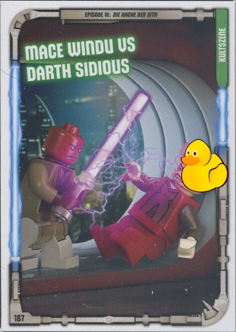 LEGO Star Wars TCC 2018 | #187 Mace Windu vs Darth Sidious 
