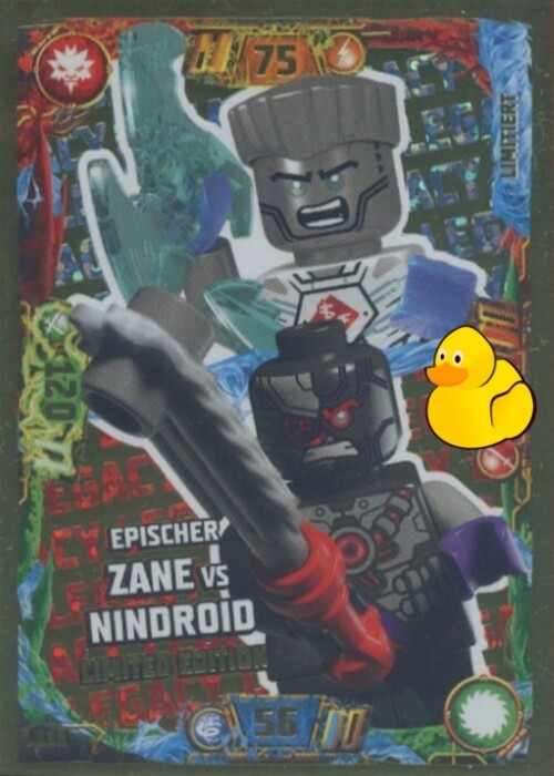 LEGO Ninjago Serie 7 | #LE23 Epischer Zane vs. Nindroid