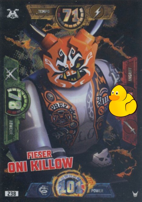 LEGO Ninjago Serie 3 | #238 Fieser Oni Killow