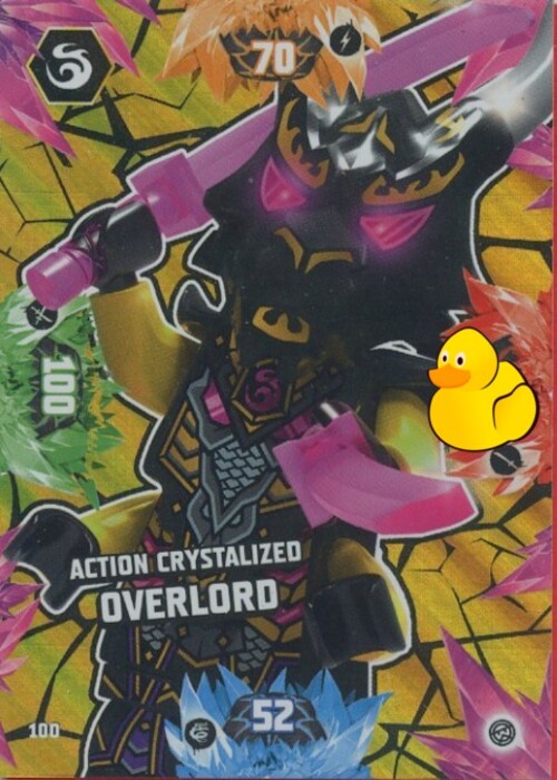 LEGO Ninjago Serie 8 | #100 Action Crystalized Overlord