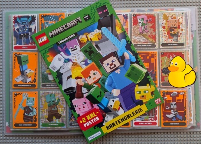 Minecraft Serie 1 Sammelalbum mit allen Basiskarten (251 / 281)