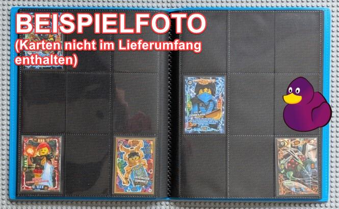 Basis-Sammelalbum mit Elastikband-Verschluss | Blau