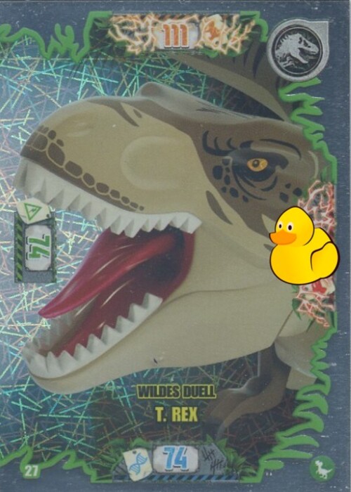 LEGO Jurassic World Serie 3 | #027 Wildes Duell T. Rex