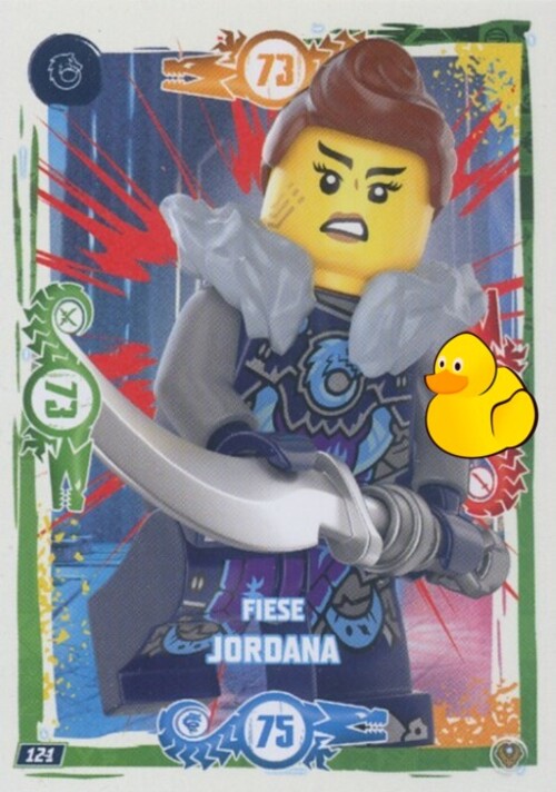 LEGO Ninjago Serie 9 Next Level  | #121 Fiese Jordana