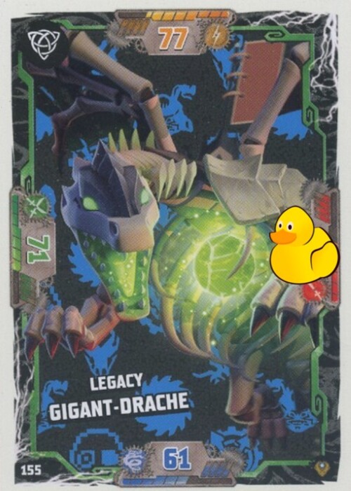 LEGO Ninjago Serie 9 Next Level  | #155 Legacy Gigant-Drache