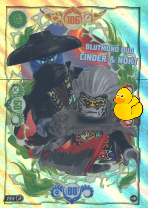 LEGO Ninjago Serie 10 | #153 Blutmond Duo Cinder & Nokt