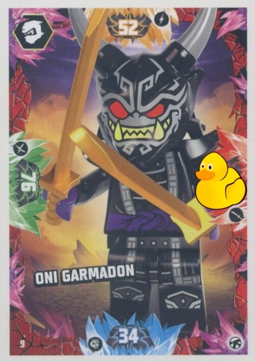LEGO Ninjago Serie 8 Next Level | #009 Oni Garmadon