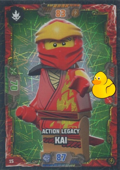 LEGO Ninjago Serie 7 | #015 Action Legacy Kai