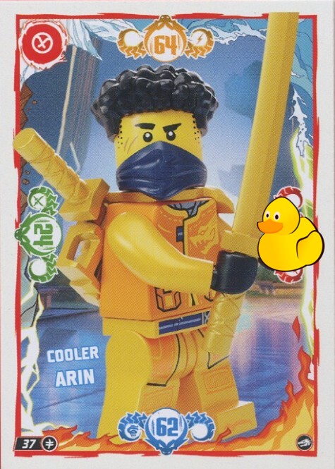 LEGO Ninjago Serie 10 | #037 Cooler Arin